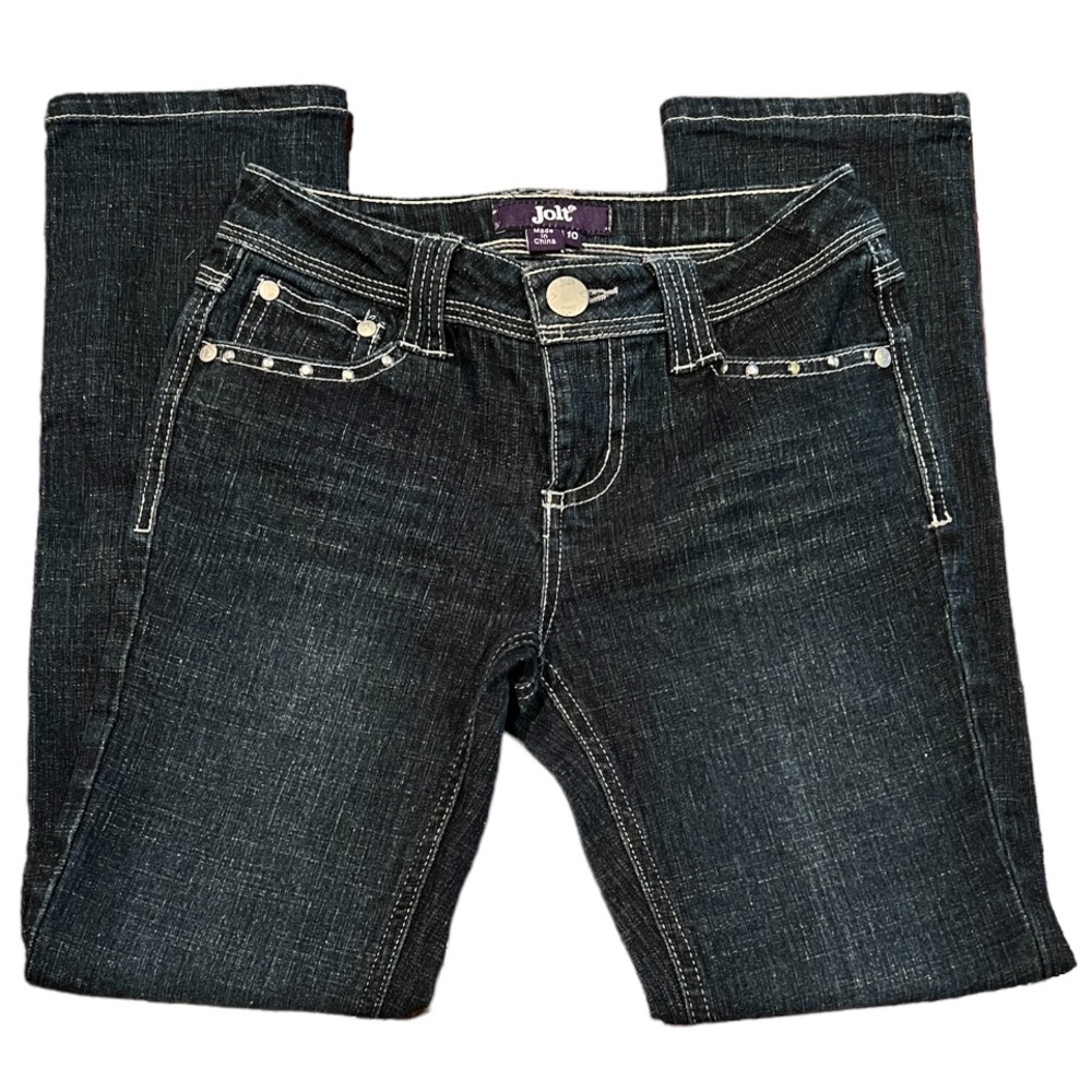 Jolt Girls Stretch Denim Blue Jeans Size 10